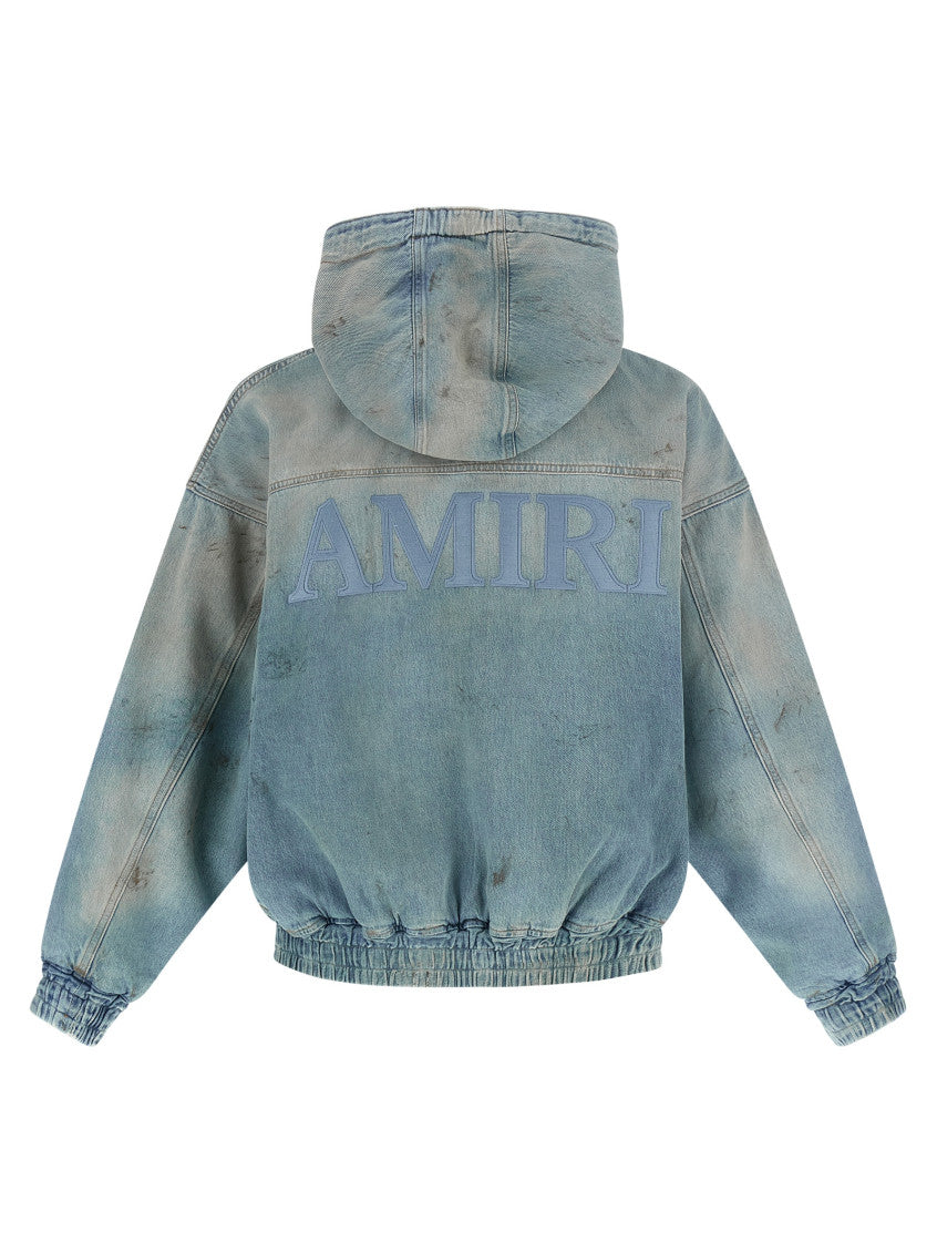 Blue 'MA Denim' Hoodie 2