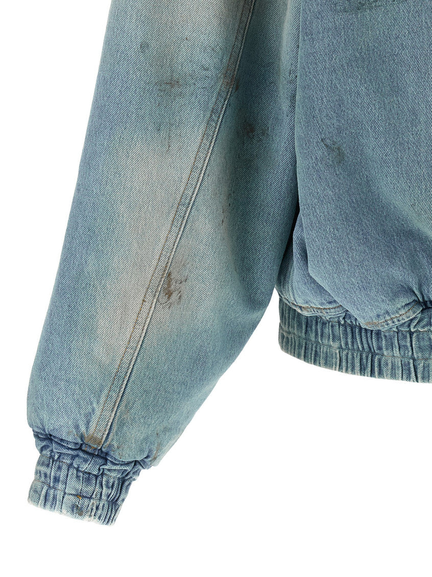Blue 'MA Denim' Hoodie 4