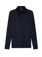Blue Cotton Logo  Polo 1