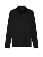 Black Cotton Logo  Polo 1