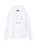 White Cotton Logo Sweatshirt 1