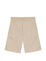 Beige Cotton Shorts 1