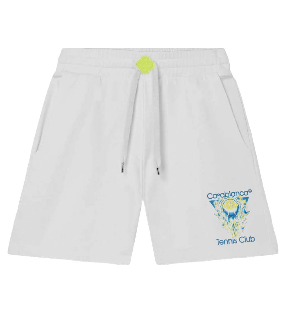 White Logo Shorts 1