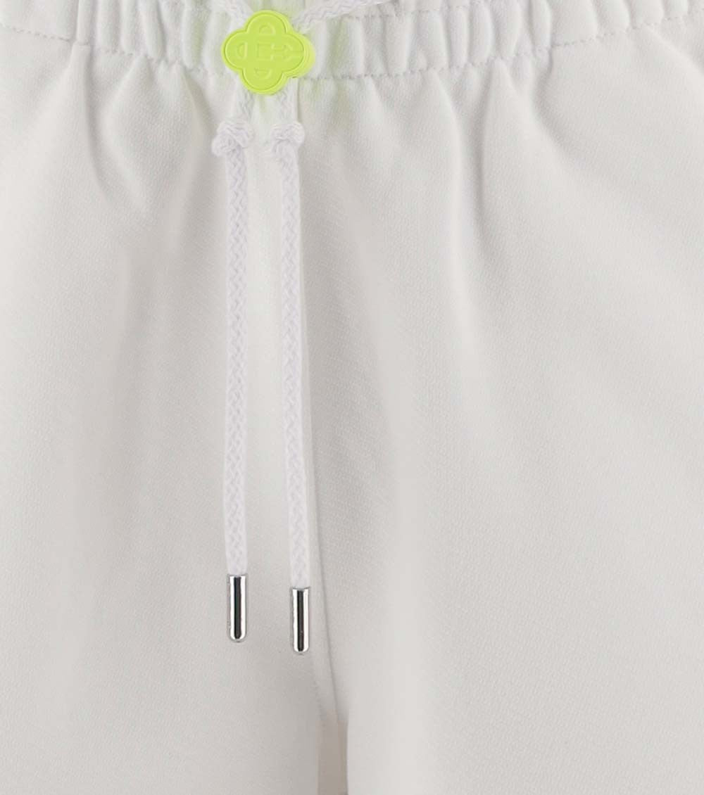 White Logo Shorts 2