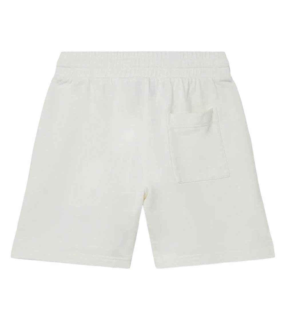 White Logo Shorts 3