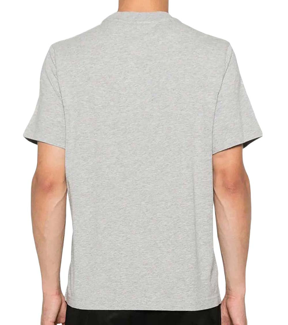 Light Grey Cotton Logo T-Shirt 4