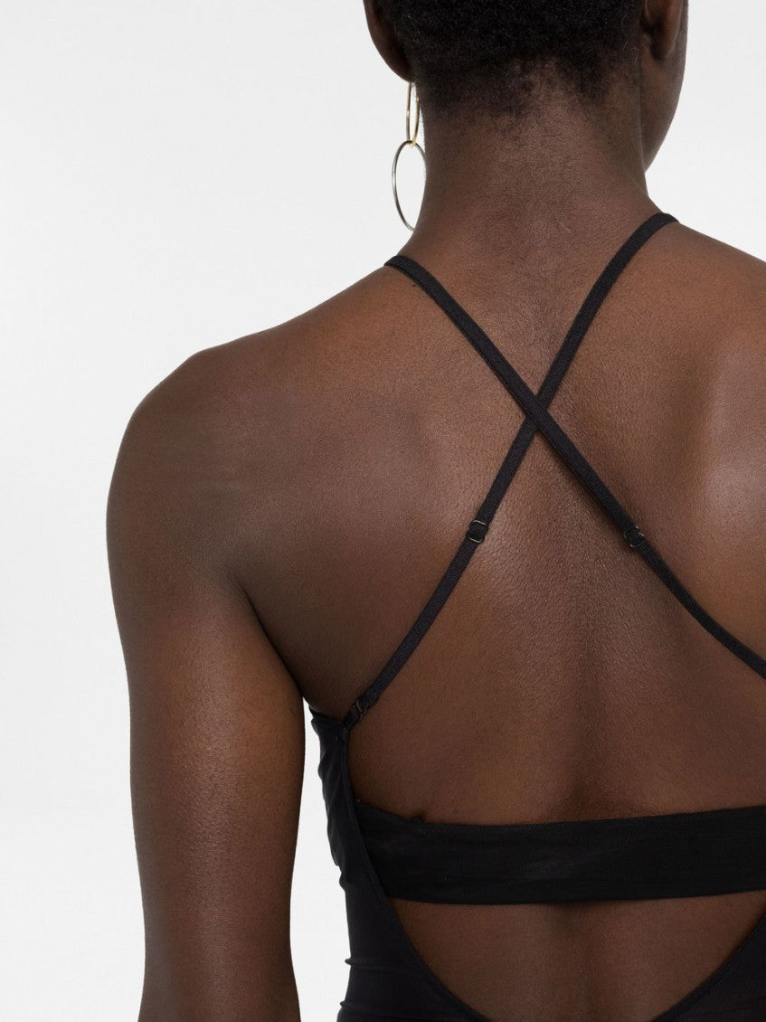 Black Halter neck bodysuit 5