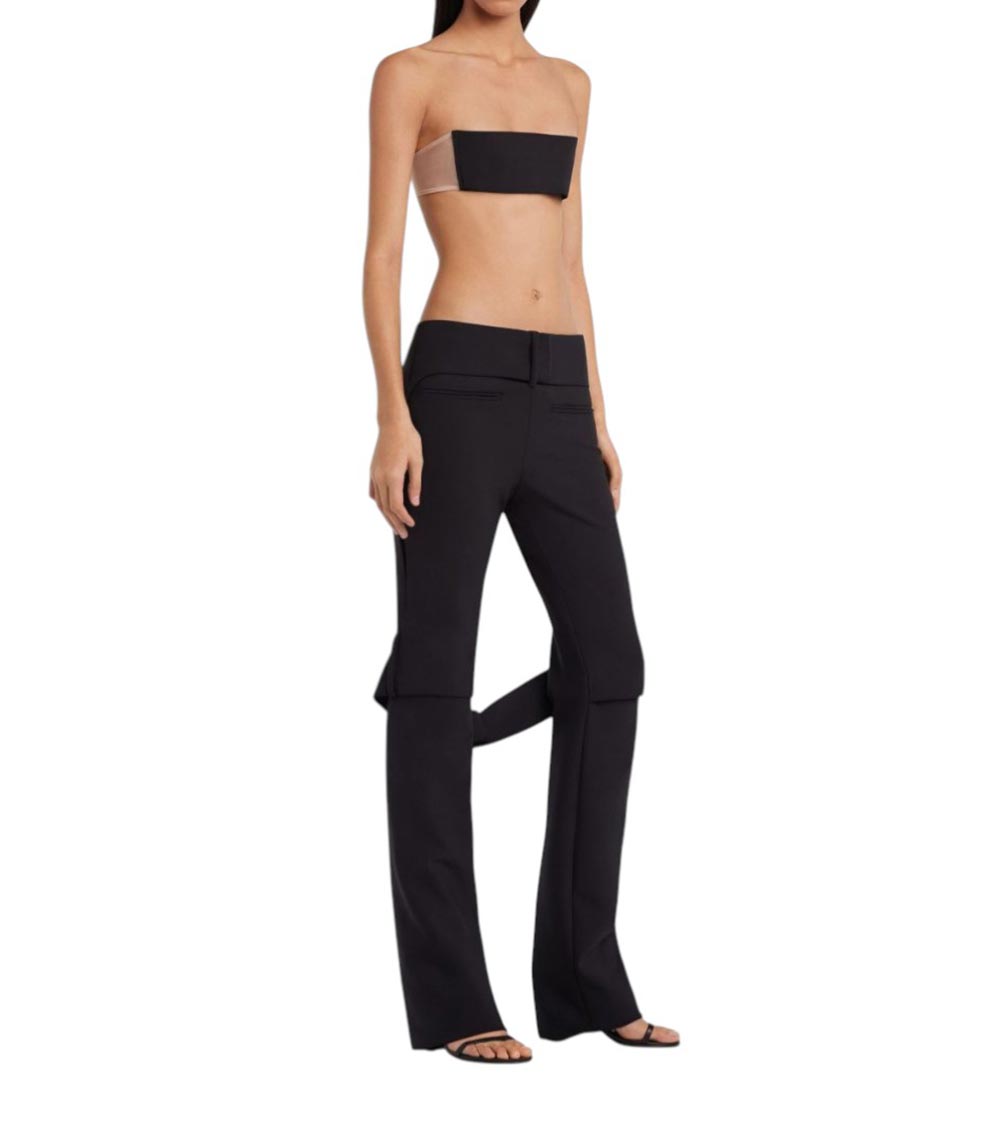 Black Bandeau Top 1