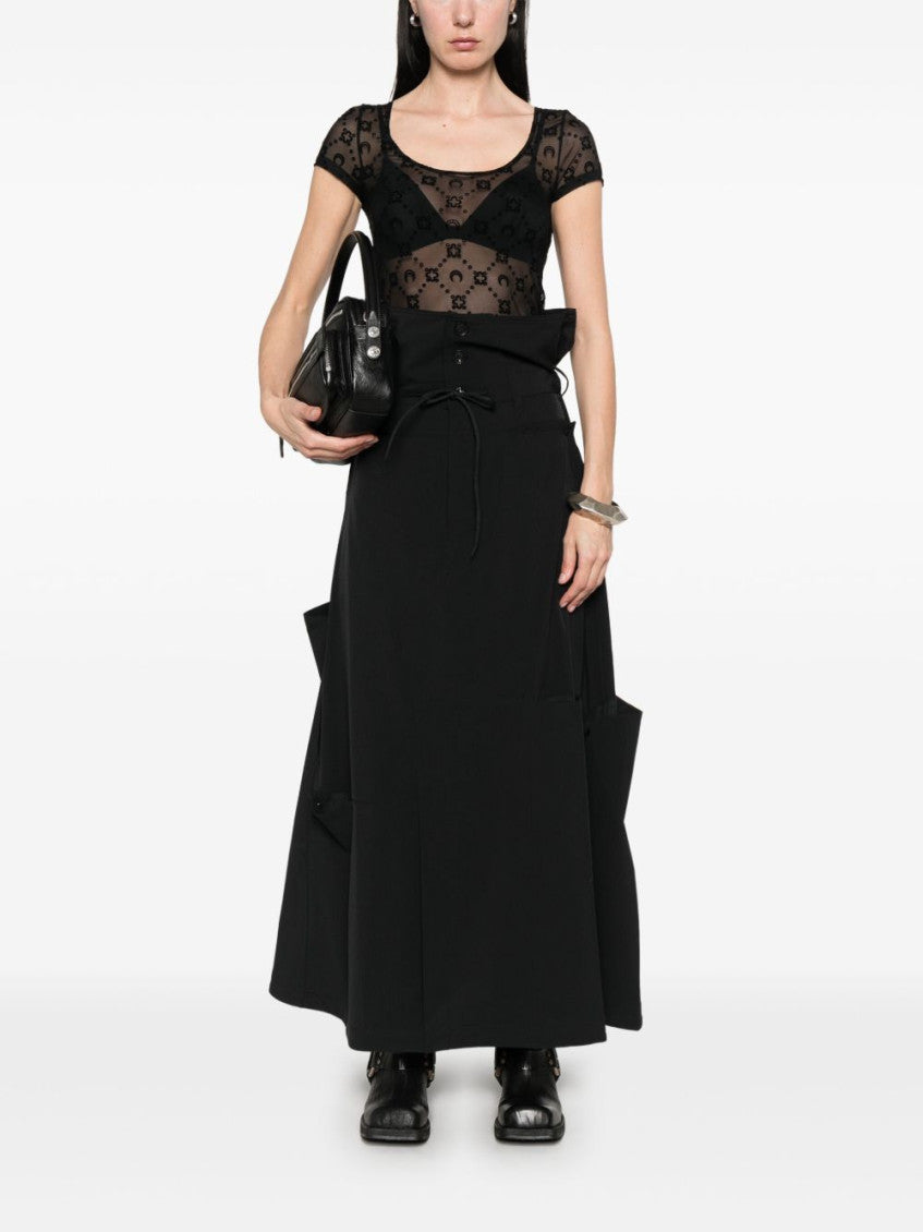 Black Mesh Top 2