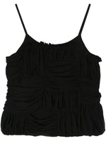 Black Ruffled Top 1