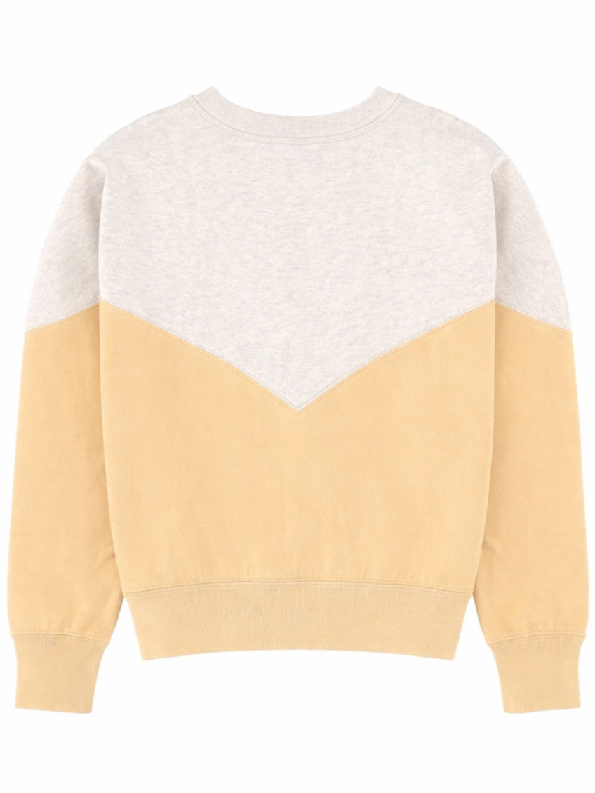 Beige Logo Crew Neck Sweatshirt 2