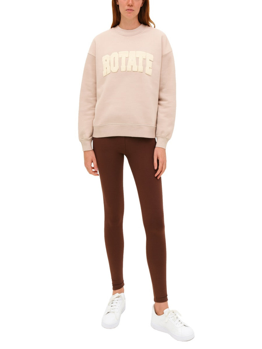 Pink Logo Crew Neck Sweatshirt 2