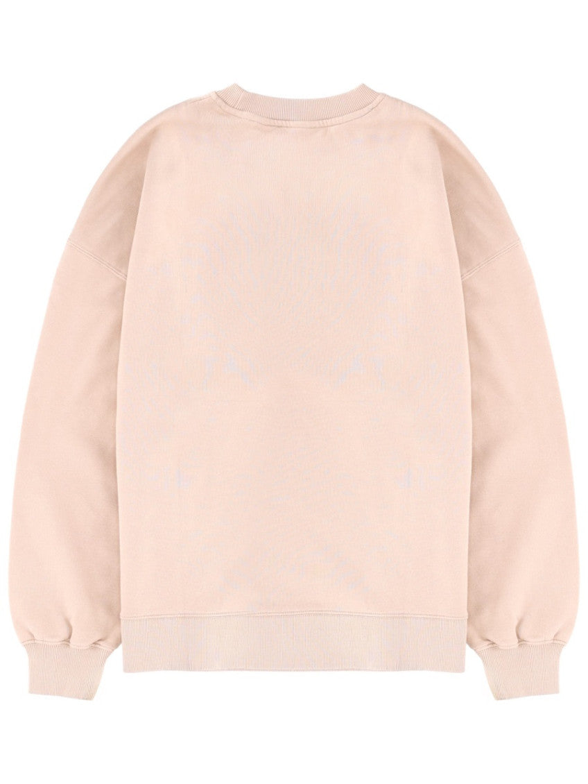 Pink Logo Crew Neck Sweatshirt 3