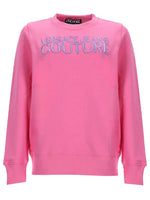 Pink Logo Crew Neck Sweatshirt 1