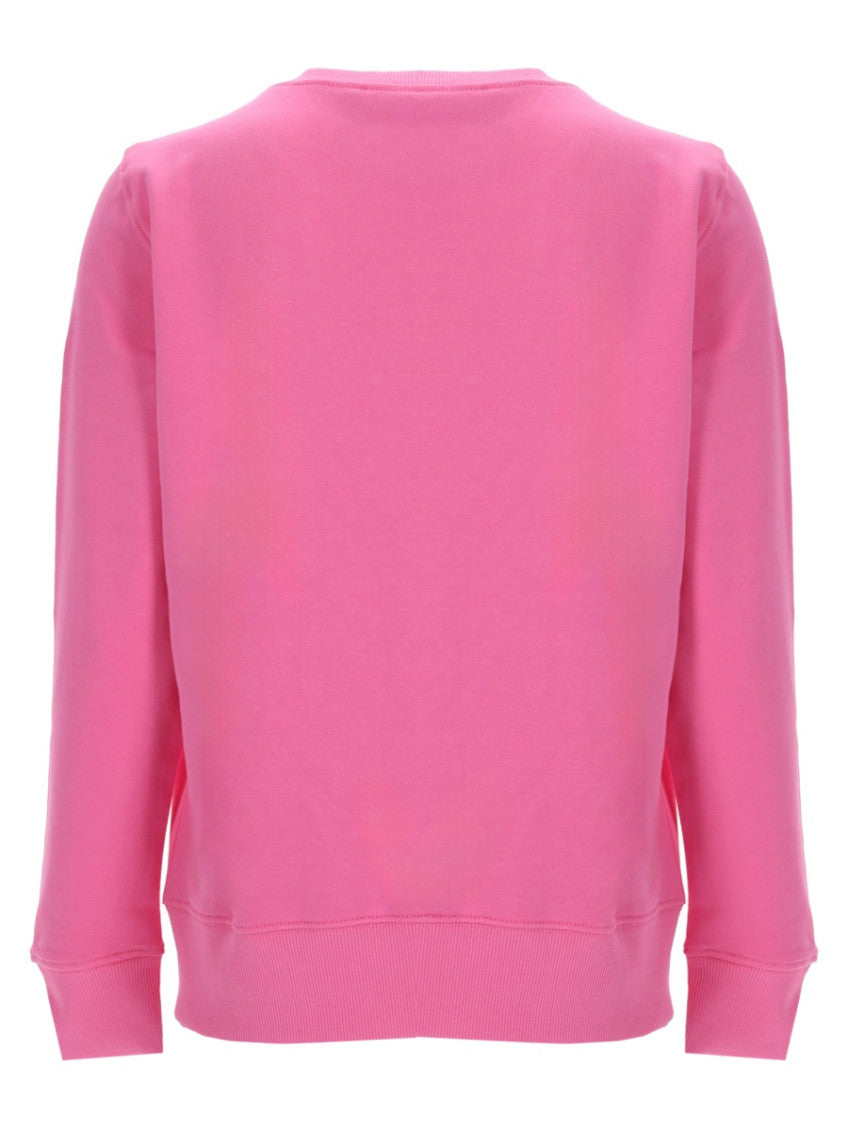 Pink Logo Crew Neck Sweatshirt 2