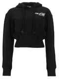 Black Logo Hood Sweatshirt 1