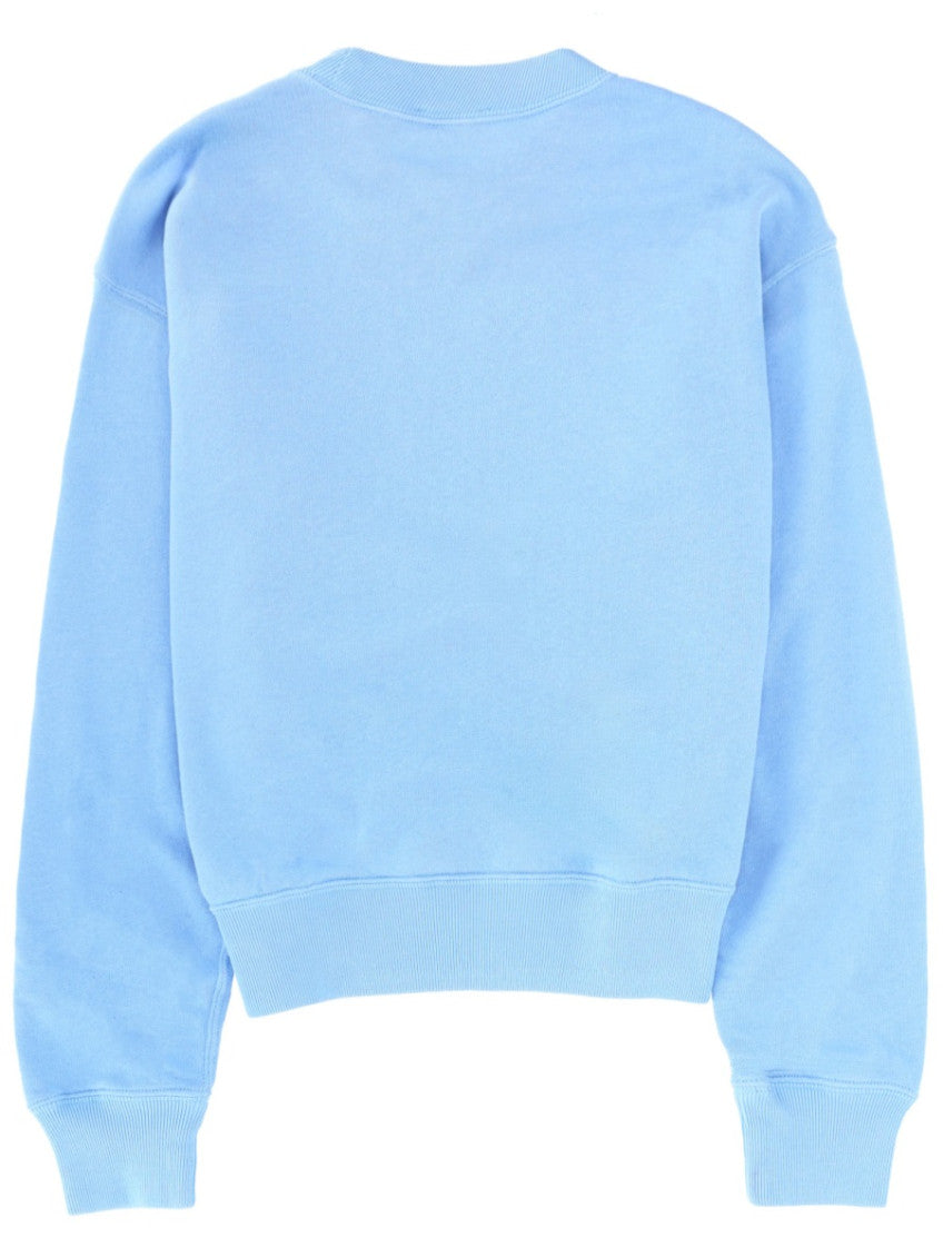Blue Logo Crew Neck Sweatshirt 2