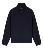 Blue Logo Mock Collar Sweatshirt 1
