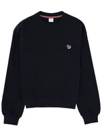 Blue Logo Crew Neck Sweatshirt 1