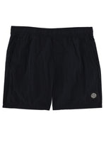 Black Logo Swim Shorts 1