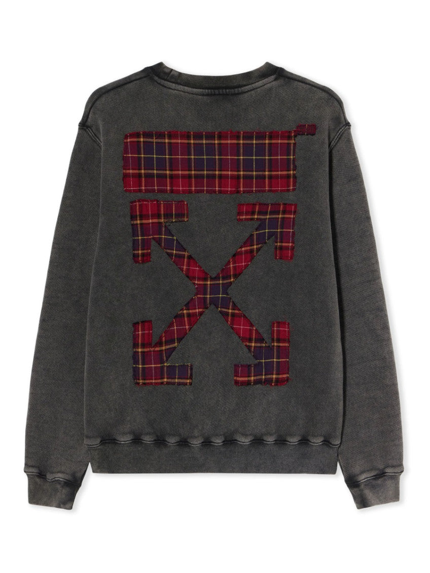 Grey Logo Crew Neck Sweatshirt 2
