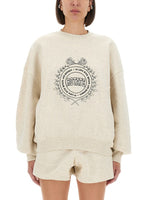 Grey Graphic Crew Neck Sweatshirt 1