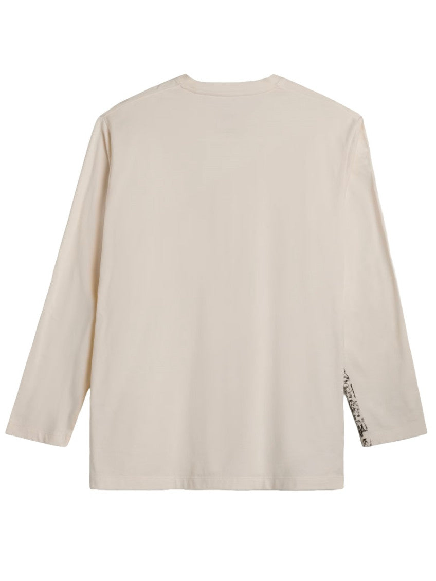 White Graphic Crew Neck T-Shirt 2