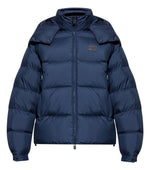 Navy Blue Solid None Jacket 1
