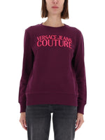 Red Logo Crew Neck Sweatshirt 1