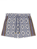 Multicolor Printed Swim Shorts 1