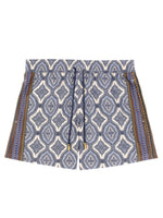 Multicolor Printed Swim Shorts 1