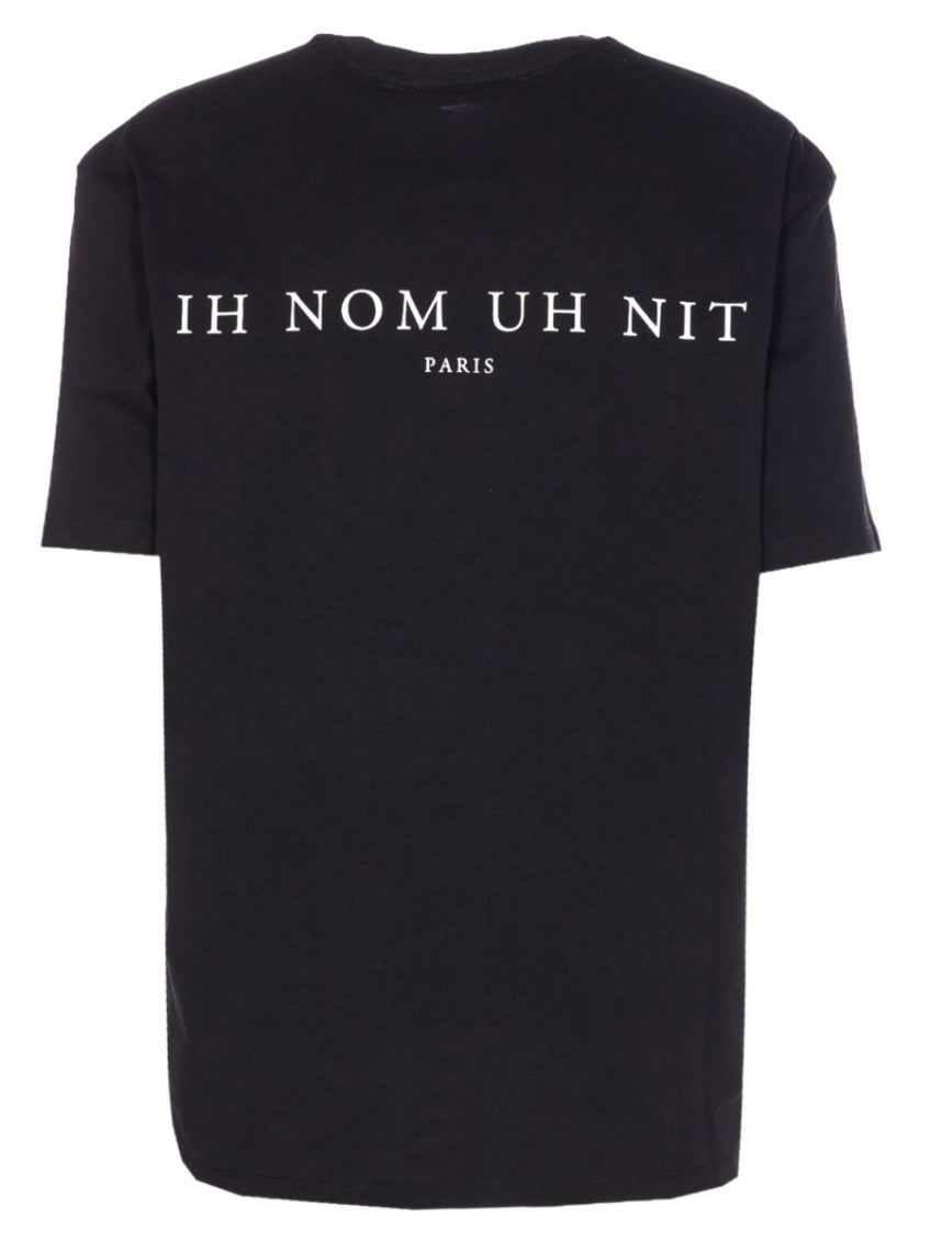 Black Graphic Crew Neck T-Shirt 2