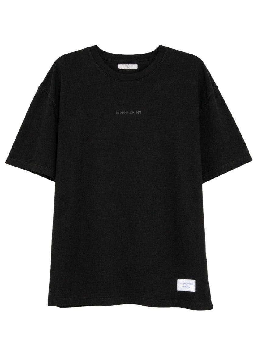 Black Logo Crew Neck T-Shirt 1