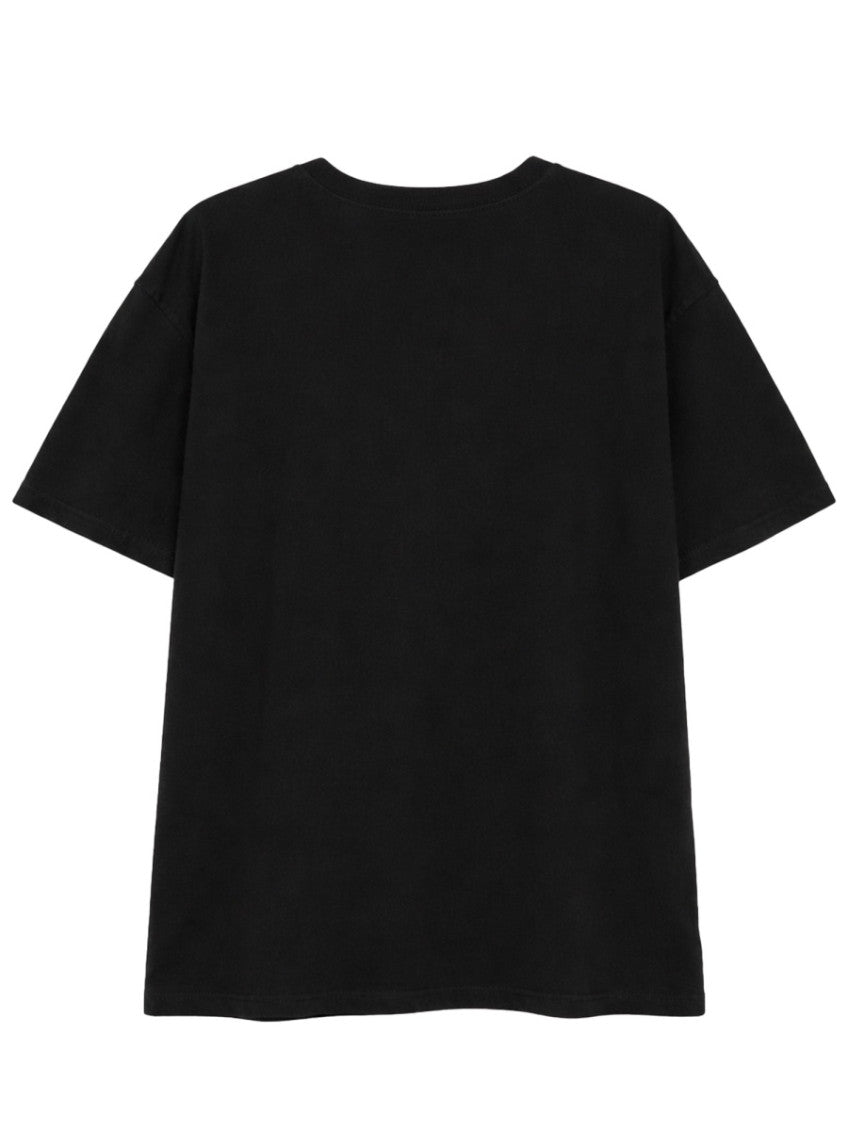 Black Logo Crew Neck T-Shirt 2