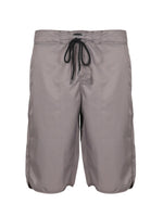 Grey Solid Swim Shorts 1
