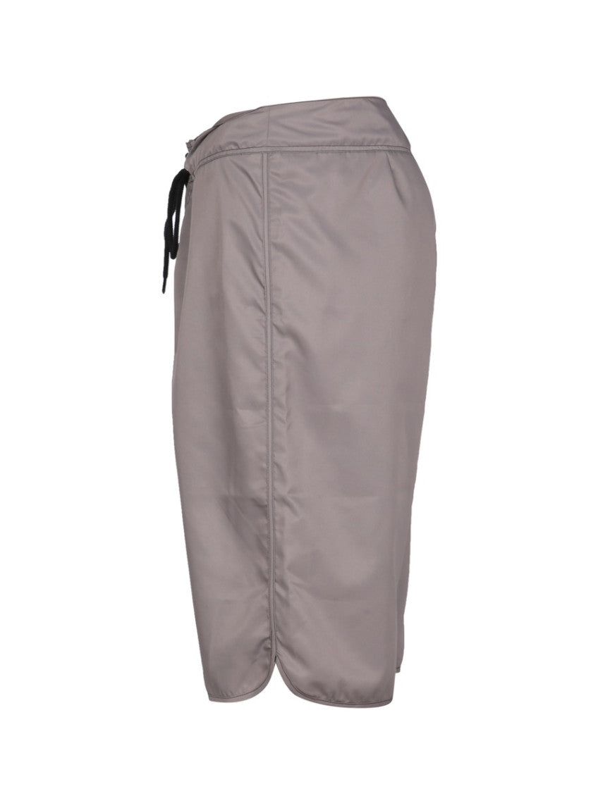 Grey Solid Swim Shorts 3