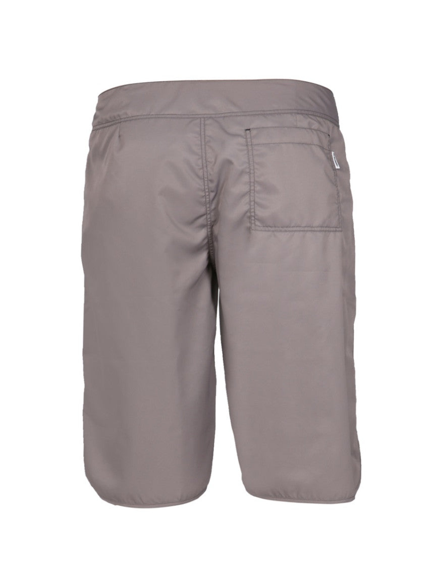 Grey Solid Swim Shorts 4