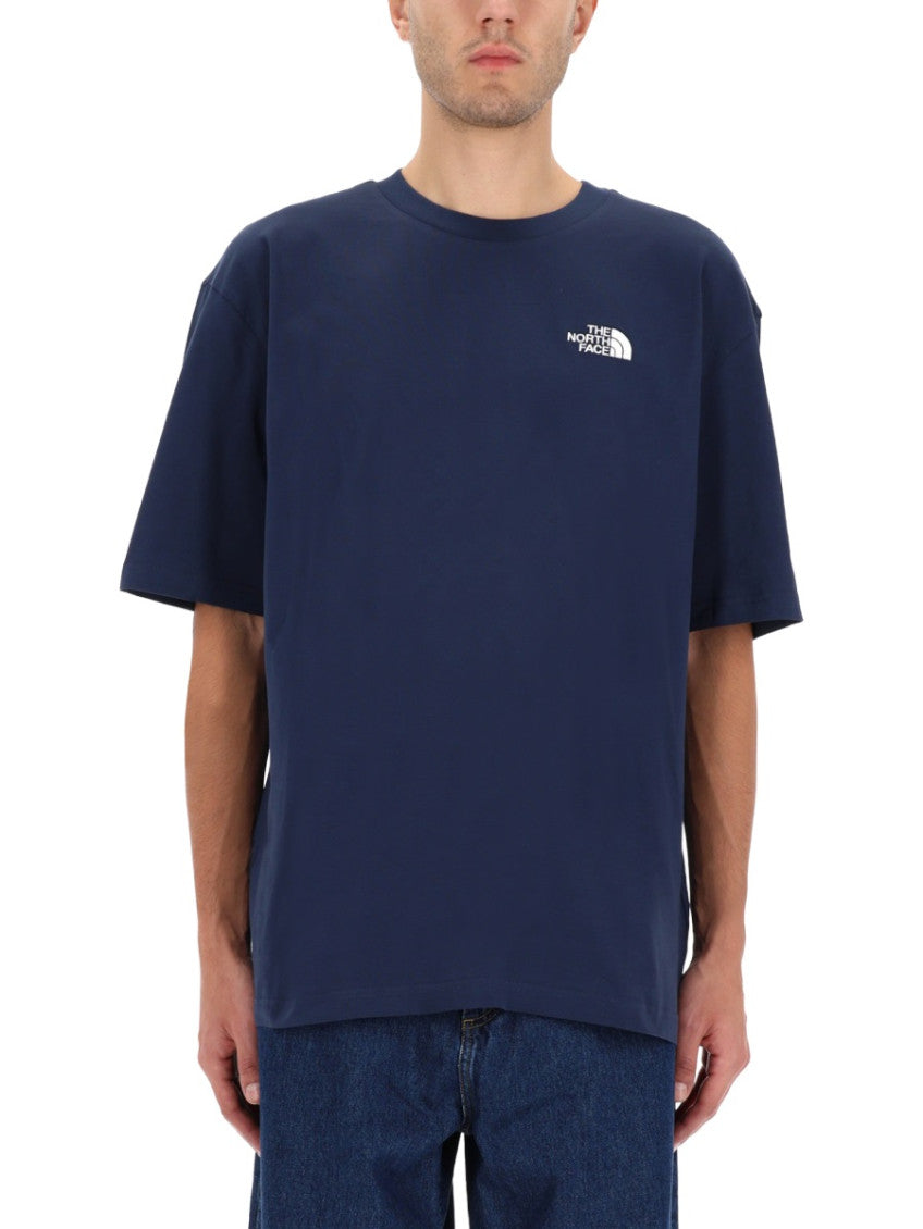 Blue Logo Crew Neck T-Shirt 1