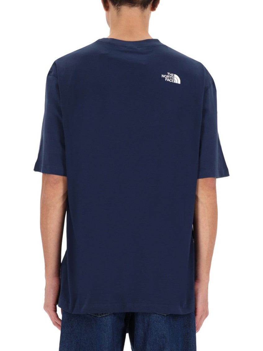 Blue Logo Crew Neck T-Shirt 3