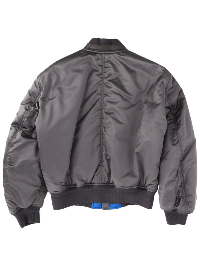 Grey Solid None Jacket 5
