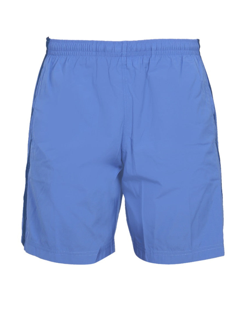 Blue Solid Swimwear 1