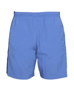 Blue Solid Swimwear 1
