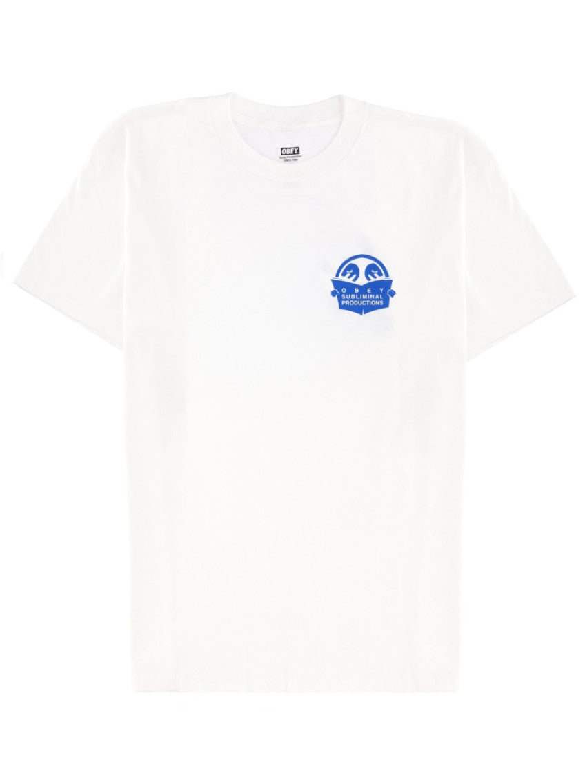 White Crew Neck T-Shirt 1