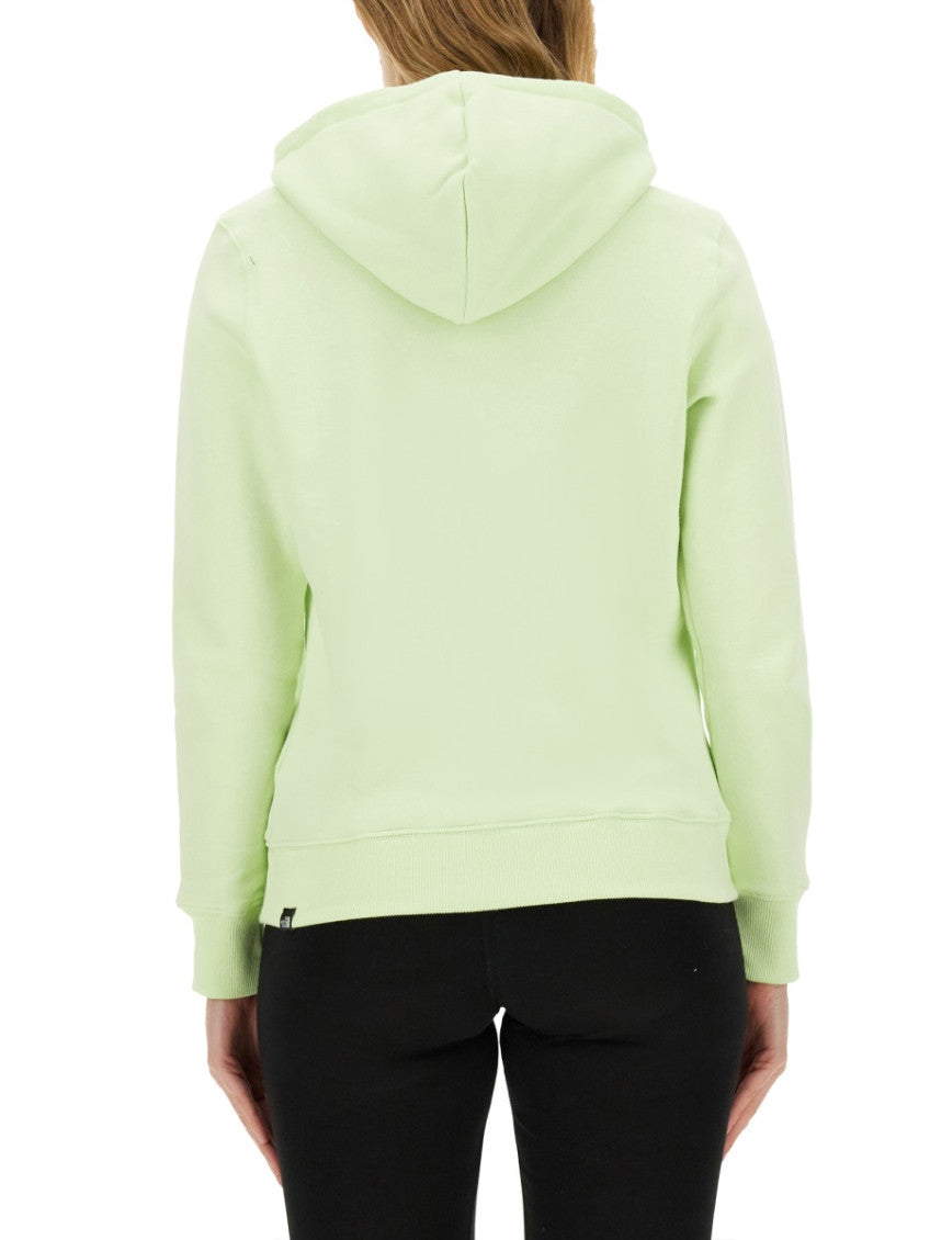 Green Logo Hood Sweatshirt 3