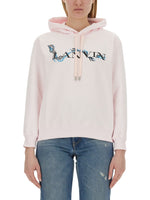 Pink Graphic Hood Sweatshirt 1