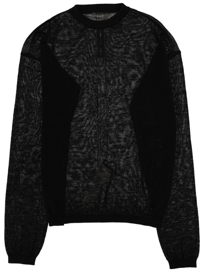 Black Crew Neck Sweater 1