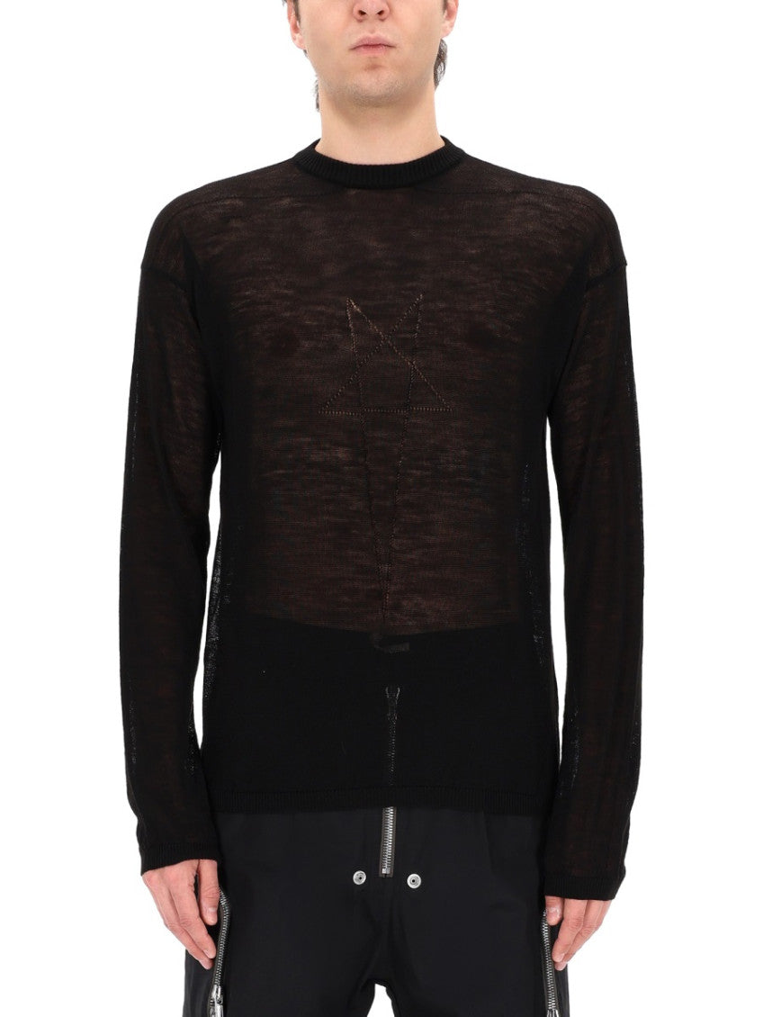 Black Crew Neck Sweater 2