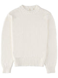 White Crew Neck Sweater 1