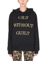 Black Logo Hood Sweatshirt 1