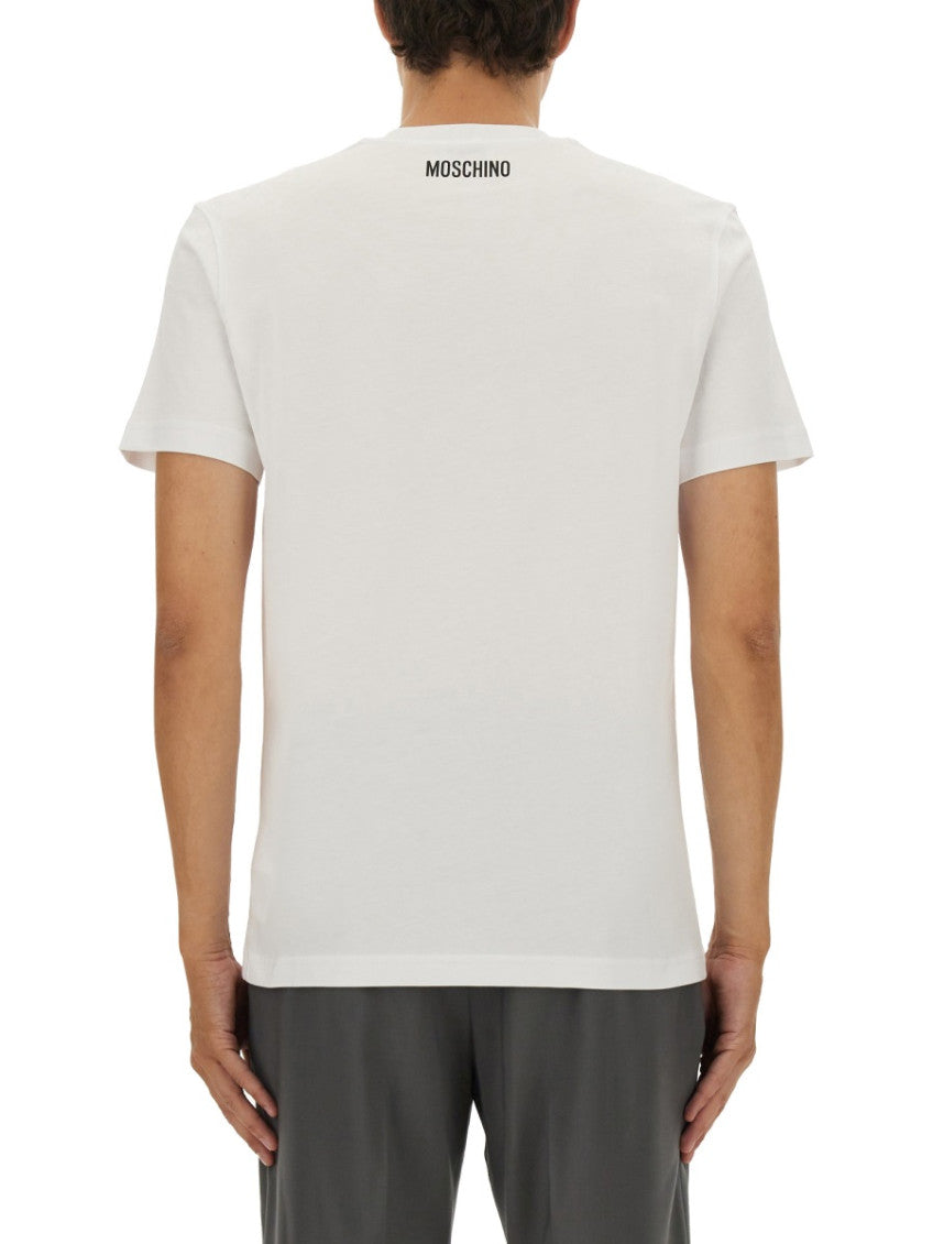 White Graphic Crew Neck T-Shirt 3